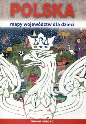 Polska Mapy województw dla dzieci