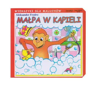 Wierszyki Małpa w kąpieli