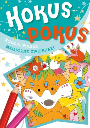 Skrzat, Malowanka A4 Hokus-Pokus, magiczne zwierzaki, 158478