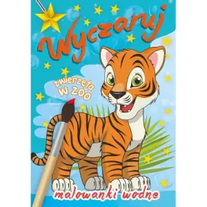 Wyczaruj zwierzęta w zoo. Malowanki wodne
