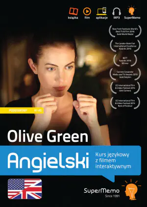 Olive Green. Angielski. Kurs językowy z filmem interaktywnym. Poziom podstawowy A1-A2