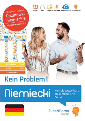 Niemiecki. Kein Problem! Kompleksowy kurs do samodzielnej nauki (poziom A1-C1) plus Rozmówki. Niemiecki. Niezbędnik w podróży