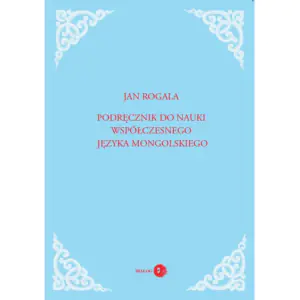 Podręcznik do nauki współ. jęz. mongolskiego