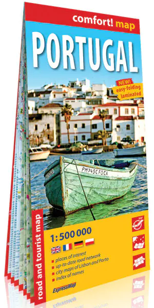 Portugal. Mapa samochodowo-turystyczna 1:500 000
