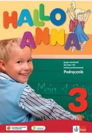 Hallo Anna 3. Podręcznik. Klasa 1-3. Szkoła podstawowa