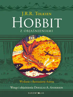 Hobbit z objaśnieniami (barwione brzegi)