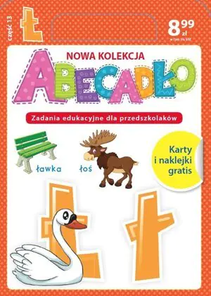 ABECADŁO Zadania edukacyjne dla przedszkolaków - literka Ł. Część 13