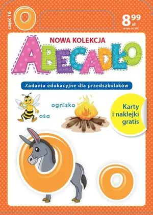 ABECADŁO Zadania edukacyjne dla przedszkolaków - literka O. Część 16
