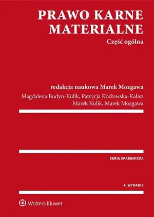 Prawo karne materialne. Część ogólna