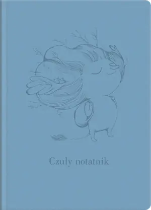 Czuły notatnik (błękitny)