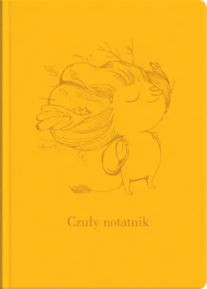 Czuły notatnik (żółty)