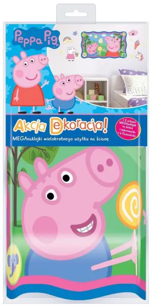 Peppa Pig Świnka Peppa Akcja Dekoracja!