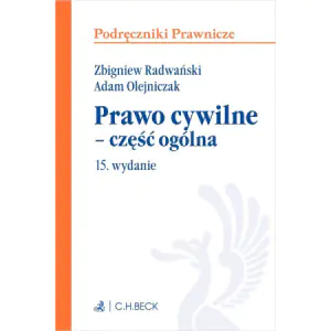 Prawo cywilne - część ogólna. Podręczniki prawnicze