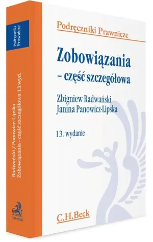 Zobowiązania - część szczegółowa. Podręczniki prawnicze