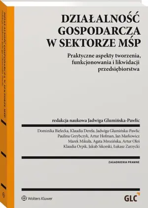 Działalność gospodarcza w sektorze MŚP