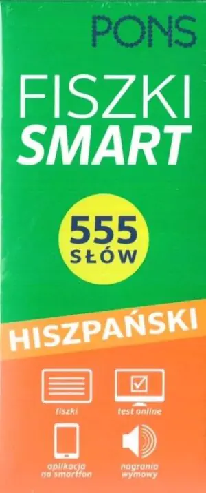 Fiszki Smart. 555 słów. Hiszpański