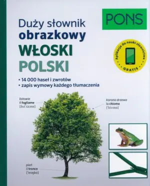 Duży słownik obrazkowy. Włoski, polski