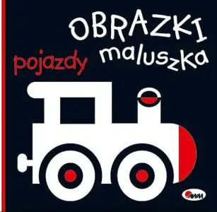 KSIĄŻECZKA Harmonijkowa Obrazki Maluszka POJAZDY Kontrastowe BARWY Książka