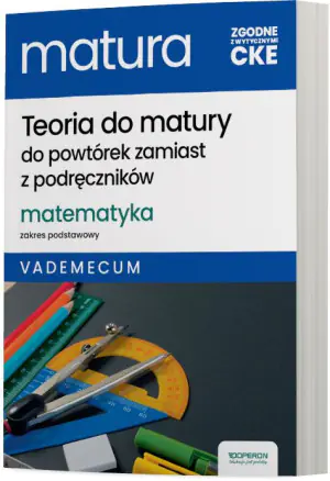 Nowa matura 2023. Matematyka. Vademecum. Zakres podstawowy
