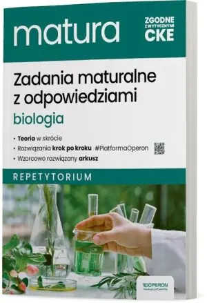 Zadania maturalne z odpowiedziami. Biologia. Repetytorium