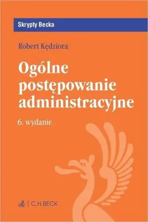 Ogólne postępowanie administracyjne. Skrypty Becka
