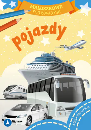 Skrzat, Malowanka A5 maluszkowe malowanie, Pojazdy, 072921