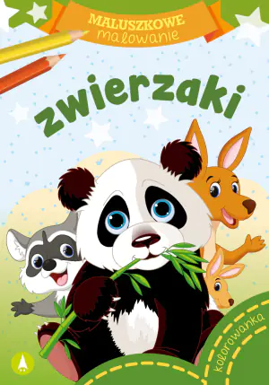 Skrzat, Malowanka A5 maluszkowe malowanie, Zwierzaki, 072938