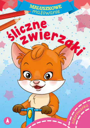 Skrzat, Malowanka A5 maluszkowe malowanie, Śliczne zwierzaki, 074222