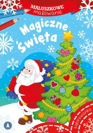 Malowanka A5 Maluszkowe malowanie. Magiczne święta SKRZAT 076462