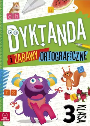 Książka Dyktanda i zabawy ortograficzne kl.3