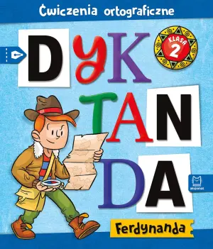 Książka Dyktanda Ferdynanda. Ćwiczenia ortograficzne. Klasa 2