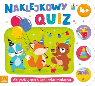 Naklejkowy quiz. Aktywizująca książeczka malucha