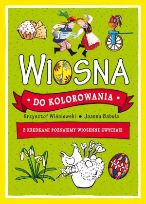 Wiosna do kolorowania