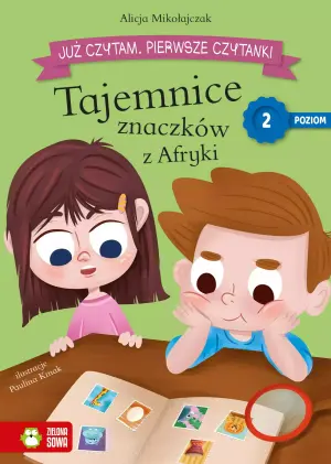 Już czytam. Pierwsze czytanki. Poziom 2. Tajemnice znaczków z Afryki