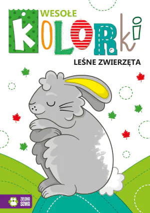Leśne zwierzęta. Wesołe kolorki