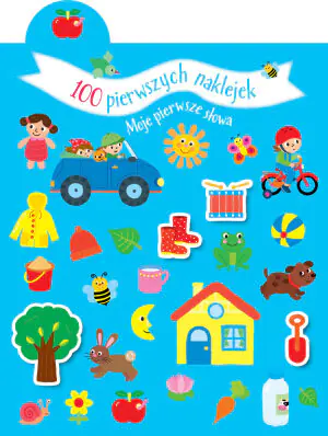 100 pierwszych naklejek. Moje pierwsze słowa