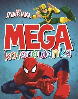 Marvel Spider-Man. Mega kolorowanka. Disney