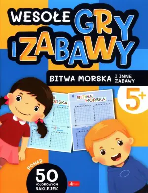 Wesołe gry i zabawy. Bitwa morska i inne zabawy, gry rodzinne, TROY