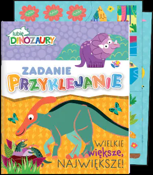 Lubię Dinozaury Zadanie Przyklejanie