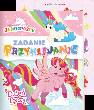 Moje Jednorożce Zadanie Przyklejanie