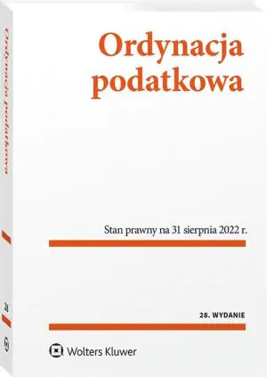 Ordynacja podatkowa