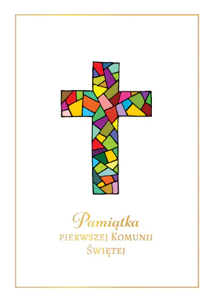 Pamiątka Pierwszej Komunii Świętej B5