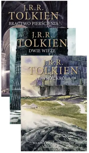 Pakiet - Władca Pierścieni: Bractwo pierścienia / Dwie wieże / Powrót króla (wydanie ilustrowane)