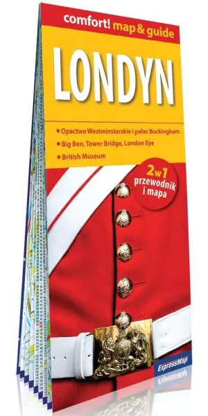 Londyn 2w1. Przewodnik i mapa