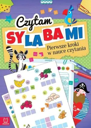 Czytam sylabami. Pierwsze kroki w nauce czytania - z naklejkami. Wydanie IV