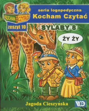 Kocham czytać. Zeszyt 10. Sylaby 8