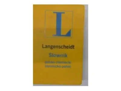 Słownik polsko-niemiecki, niemiecko-polski