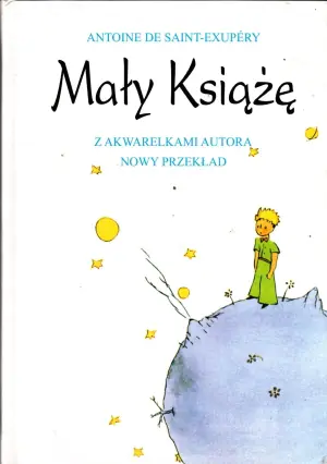 Mały książę z akwarelkami autora