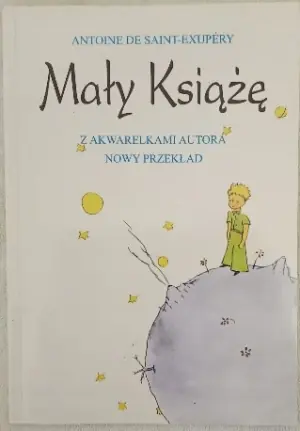 Mały książę z akwarelkami autora