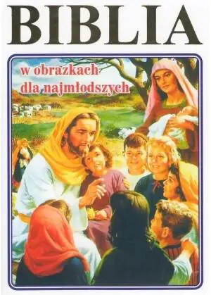 BIBLIA Dla Dzieci na pamiątkę CHRZTU KOMUNII Prezent na Chrzest
